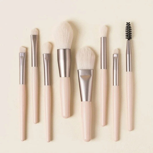 8 Pieces Makeup Brush Set